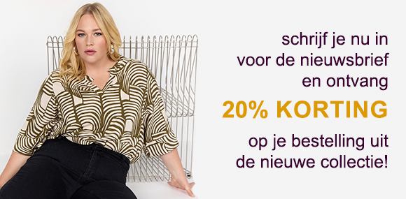 Inschrijven Curvy mode nieuwsbrief